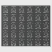 Papier Cadeau Joyeux Buddha Rub my Belly pour bonne chance Boudd (Plat)