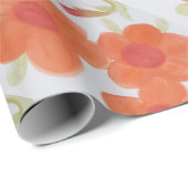 Papier Cadeau Joyeux cadeau d'anniversaire (Coin rond)