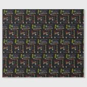 Papier Cadeau Joyeux cadeau d'anniversaire emballage papier Chlo (Plat)