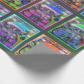 Papier Cadeau Joyeux Catsmans (Coin)