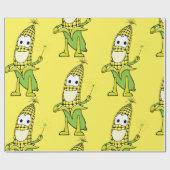 Papier Cadeau Joyeux Corn (Plat)