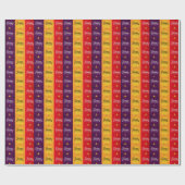 Papier Cadeau "Joyeux Diwali" (Plat)