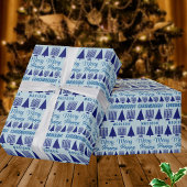 Papier Cadeau Joyeux Enfants interconfessionnels de la Marine No