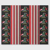 Papier Cadeau Joyeux et lumineux, Noël (Plat)