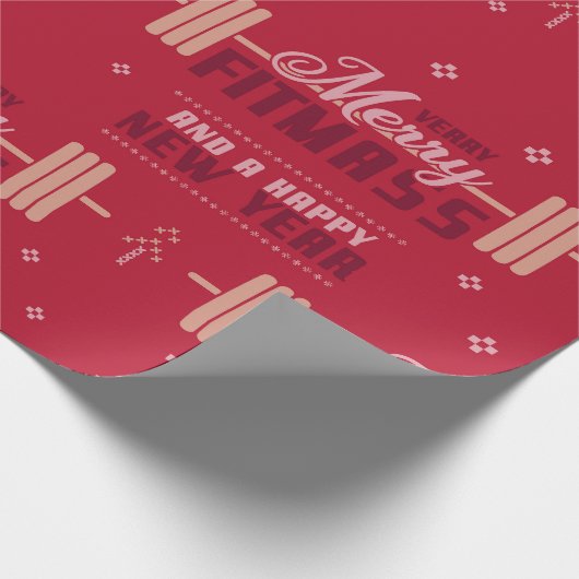 Papier Cadeau Joyeux Fitmass (Coin)