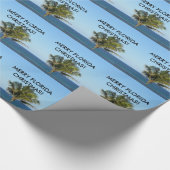 PAPIER CADEAU JOYEUX FLORIDE JOYEUX LIVRE DE NOËL (Coin)