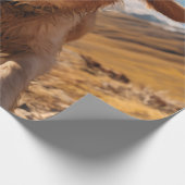 Papier Cadeau Joyeux Golden Retriever en cours (Coin)