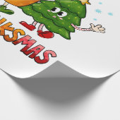 Papier Cadeau Joyeux Hallothanksmas (Coin)