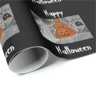 Papier Cadeau Joyeux Halloween