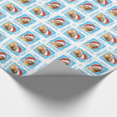 Papier Cadeau Joyeux Howlidays Cairn Terrier (Coin)