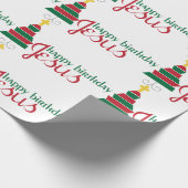 Papier Cadeau Joyeux Jésus (Coin)