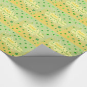 Papier Cadeau Joyeux Jour de la Saint Patrick 1 (Coin)