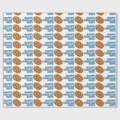 Papier Cadeau Joyeux Jours de Challah Hanoukka Chanukah Holiday (Plat)