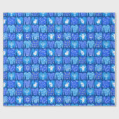 Papier Cadeau JOYEUX JOURS DE VACANCES Drôle Laid Hannukah (Plat)