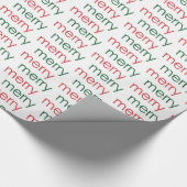 Papier Cadeau Joyeux Joyeux (Coin)