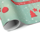 Papier Cadeau Joyeux, Joyeux ! (Coin rond)