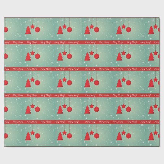 Papier Cadeau Joyeux, Joyeux ! (Couture)