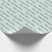 Papier Cadeau Joyeux Joyeux Joyeux Joyeux Joyeux Vacances Kraft (Coin)