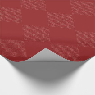 Papier Cadeau Joyeux, Joyeux, Joyeux Noël