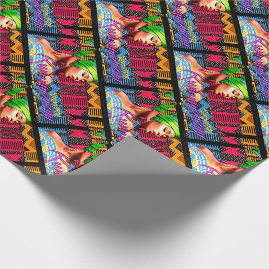 Papier Cadeau Joyeux Kwanzaa (Coin)