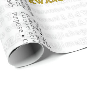 Papier Cadeau Joyeux Kwanzaa