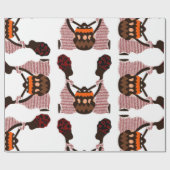 Papier Cadeau Joyeux Kwanzaa (Plat)