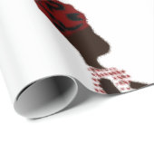 Papier Cadeau Joyeux Kwanzaa (Coin rond)