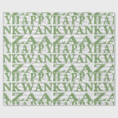 Papier Cadeau Joyeux Kwanzaa (Plat)