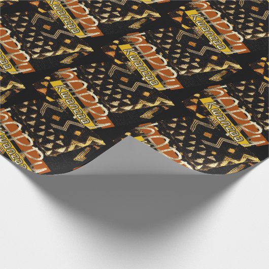 Papier Cadeau Joyeux Kwanzaa (Coin)