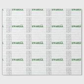 Papier Cadeau Joyeux Kwanzaa (Plat)