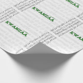 Papier Cadeau Joyeux Kwanzaa (Coin)