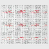 Papier Cadeau Joyeux Kwanzaa (Plat)