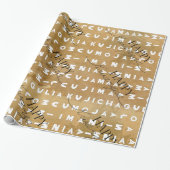 Papier Cadeau Joyeux Kwanzaa (Déroulé)