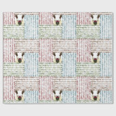 Papier Cadeau Joyeux Kwanzaa (Plat)