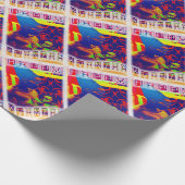 Papier Cadeau Joyeux Kwanzaa (Coin)