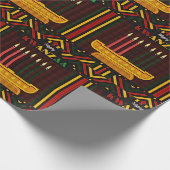 Papier Cadeau Joyeux Kwanzaa PopArt (Coin)
