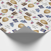 Papier Cadeau Joyeux Motif d'anniversaire en papier d'enveloppem (Coin)