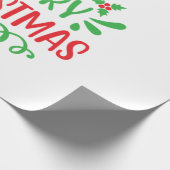 Papier Cadeau Joyeux Noël (Coin)