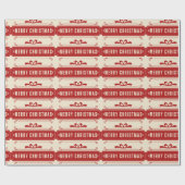 Papier Cadeau Joyeux Noël (Plat)