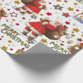 Papier Cadeau Joyeux Noël (Coin)