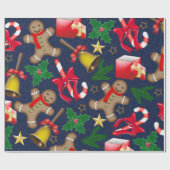 Papier Cadeau Joyeux Noël (Plat)