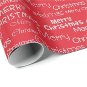 Papier Cadeau Joyeux Noël (Coin rond)