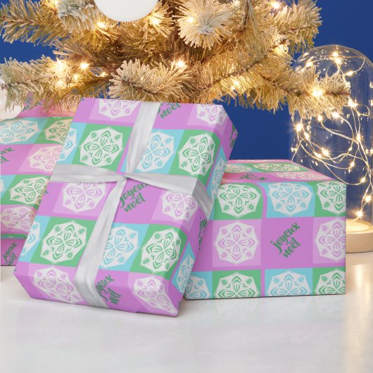 Papier Cadeau Joyeux Noel (Vacances)