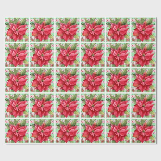 Papier Cadeau Joyeux Noël (Plat)