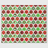 Papier Cadeau Joyeux Noël (Plat)