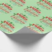 Papier Cadeau Joyeux Noël (Coin)