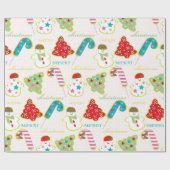 Papier Cadeau Joyeux Noël (Plat)