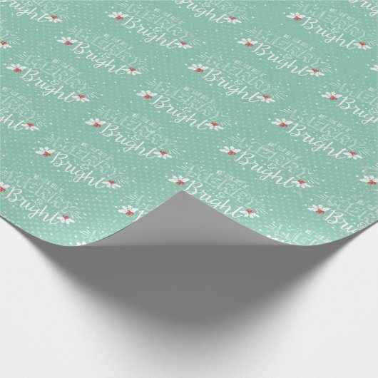 Papier Cadeau Joyeux Noël (Coin)