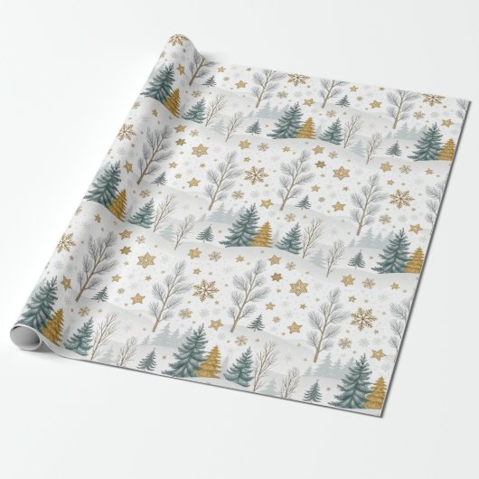 Papier Cadeau Joyeux Noël (Déroulé)
