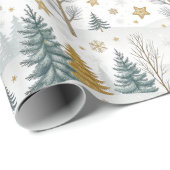 Papier Cadeau Joyeux Noël (Coin rond)